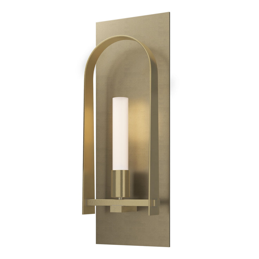 Hubbardton Forge - One Light Wall Sconce - Triomphe - Soft Gold- Union Lighting Luminaires Decor