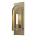 Hubbardton Forge - One Light Wall Sconce - Triomphe - Soft Gold- Union Lighting Luminaires Decor
