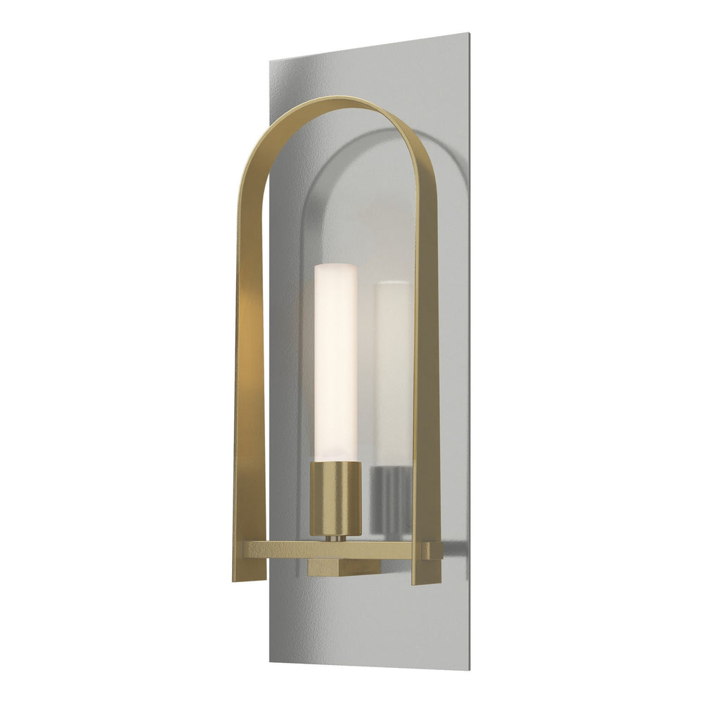 Hubbardton Forge - One Light Wall Sconce - Triomphe - Sterling- Union Lighting Luminaires Decor
