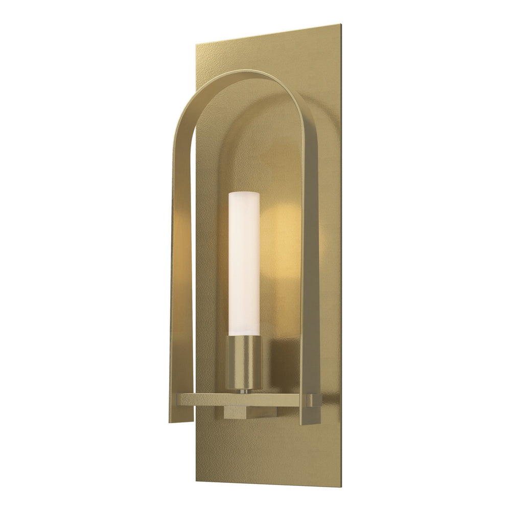 Hubbardton Forge - One Light Wall Sconce - Triomphe - Modern Brass- Union Lighting Luminaires Decor