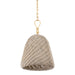 Hudson Valley Canada - One Light Pendant - Reina - Gold Leaf- Union Lighting Luminaires Decor