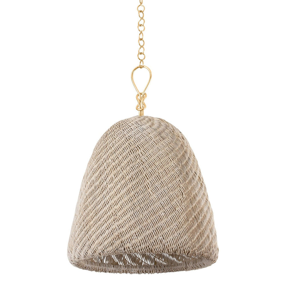 Hudson Valley Canada - One Light Pendant - Reina - Gold Leaf- Union Lighting Luminaires Decor