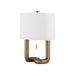 Hudson Valley Canada - One Light Table Lamp - Armonk - Aged Brass- Union Lighting Luminaires Decor