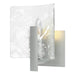 Hubbardton Forge - One Light Bath Sconce - Arc - Vintage Platinum- Union Lighting Luminaires Decor