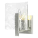 Hubbardton Forge - One Light Bath Sconce - Arc - Sterling- Union Lighting Luminaires Decor