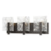 Hubbardton Forge - Three Light Bath Sconce - Arc - Oil Rubbed Bronze- Union Lighting Luminaires Decor