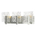 Hubbardton Forge - Three Light Bath Sconce - Arc - Sterling- Union Lighting Luminaires Decor