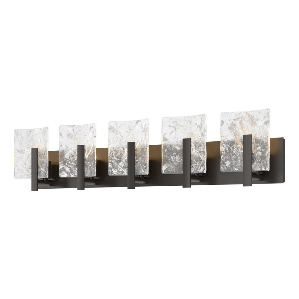Hubbardton Forge - Five Light Bath Sconce - Arc - Oil Rubbed Bronze- Union Lighting Luminaires Decor