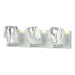 Hubbardton Forge - Three Light Bath Sconce - Gatsby - Vintage Platinum- Union Lighting Luminaires Decor