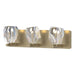 Hubbardton Forge - Three Light Bath Sconce - Gatsby - Soft Gold- Union Lighting Luminaires Decor