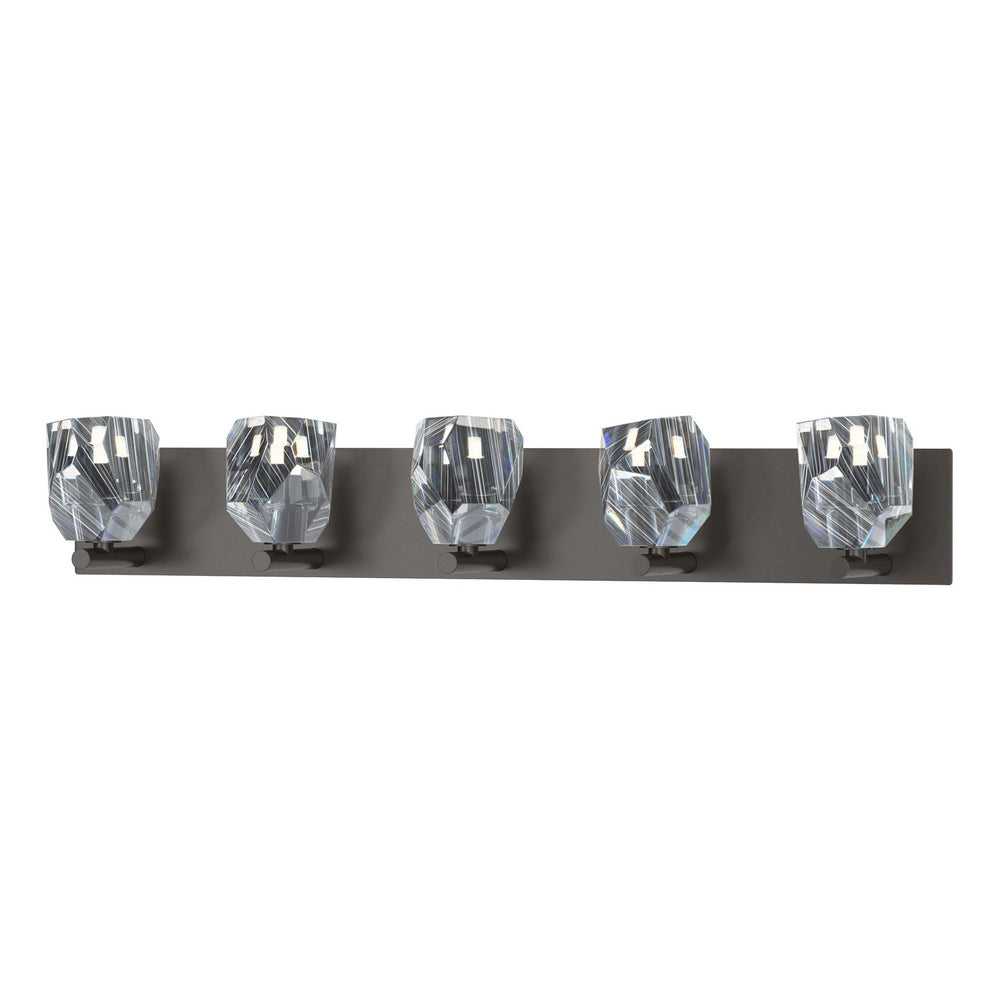 Hubbardton Forge - Five Light Bath Sconce - Gatsby - Oil Rubbed Bronze- Union Lighting Luminaires Decor