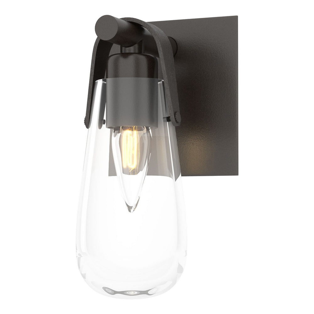 Hubbardton Forge - One Light Bath Sconce - Eos - Oil Rubbed Bronze- Union Lighting Luminaires Decor