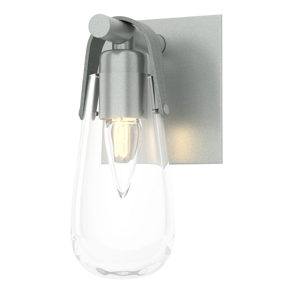 Hubbardton Forge - One Light Bath Sconce - Eos - Vintage Platinum- Union Lighting Luminaires Decor
