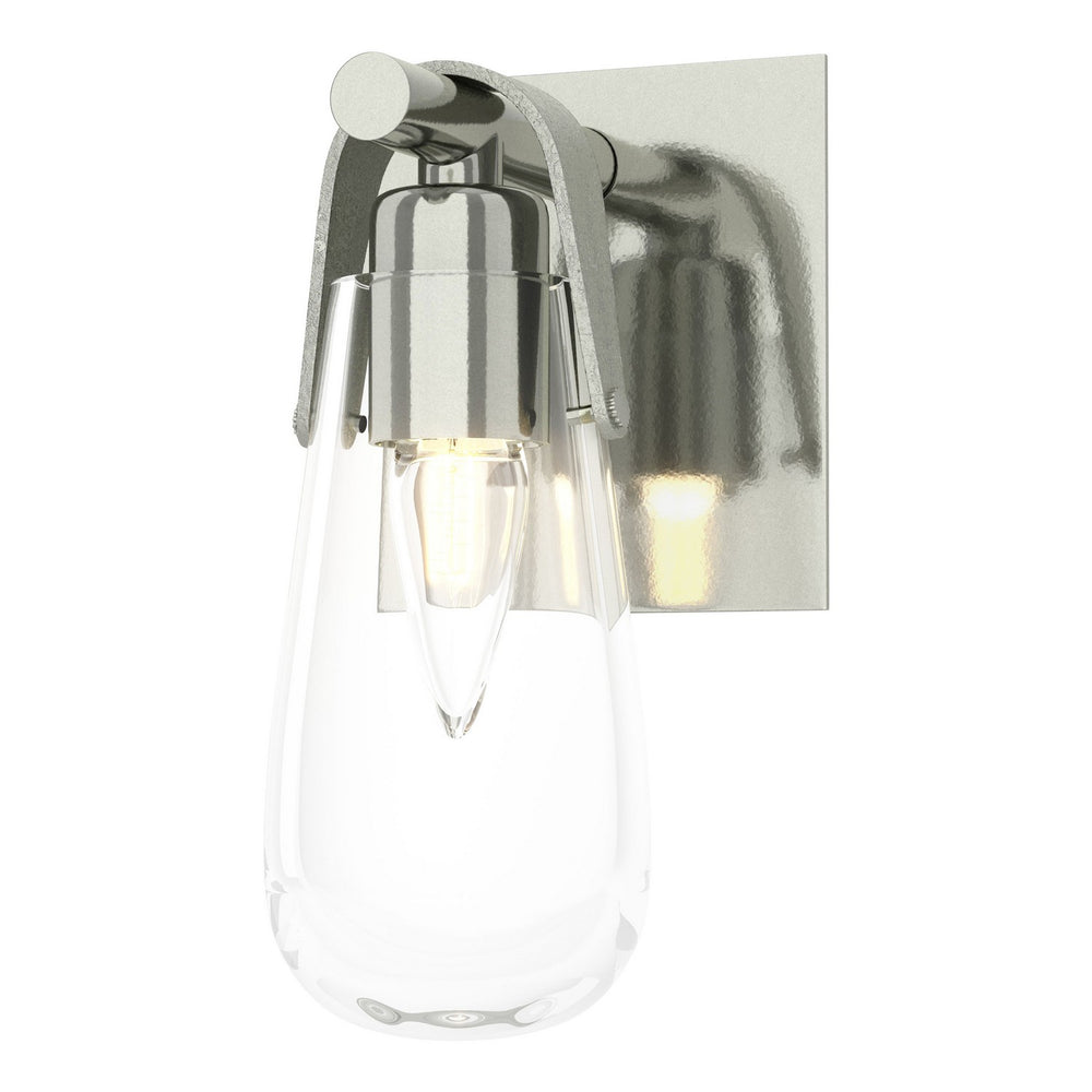 Hubbardton Forge - One Light Bath Sconce - Eos - Sterling- Union Lighting Luminaires Decor