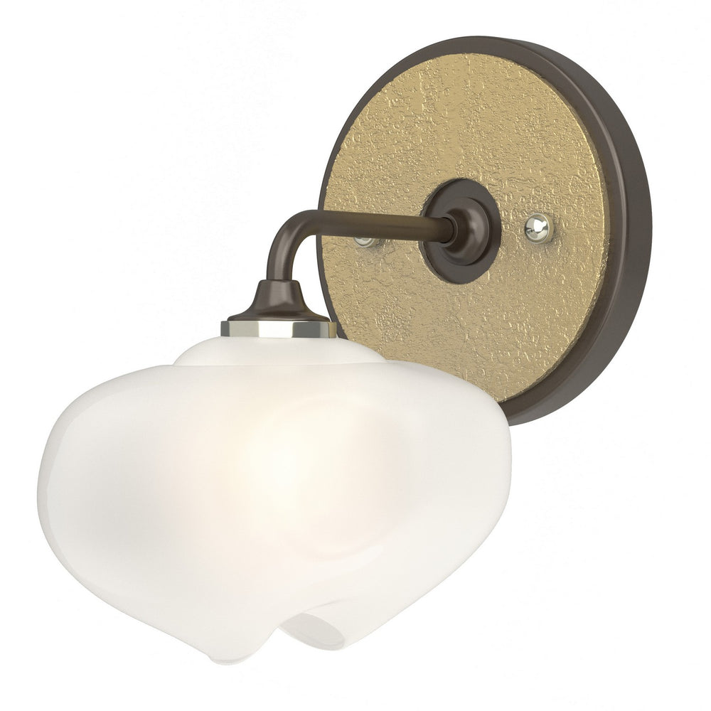 Hubbardton Forge - One Light Bath Sconce - Ume - Oil Rubbed Bronze- Union Lighting Luminaires Decor