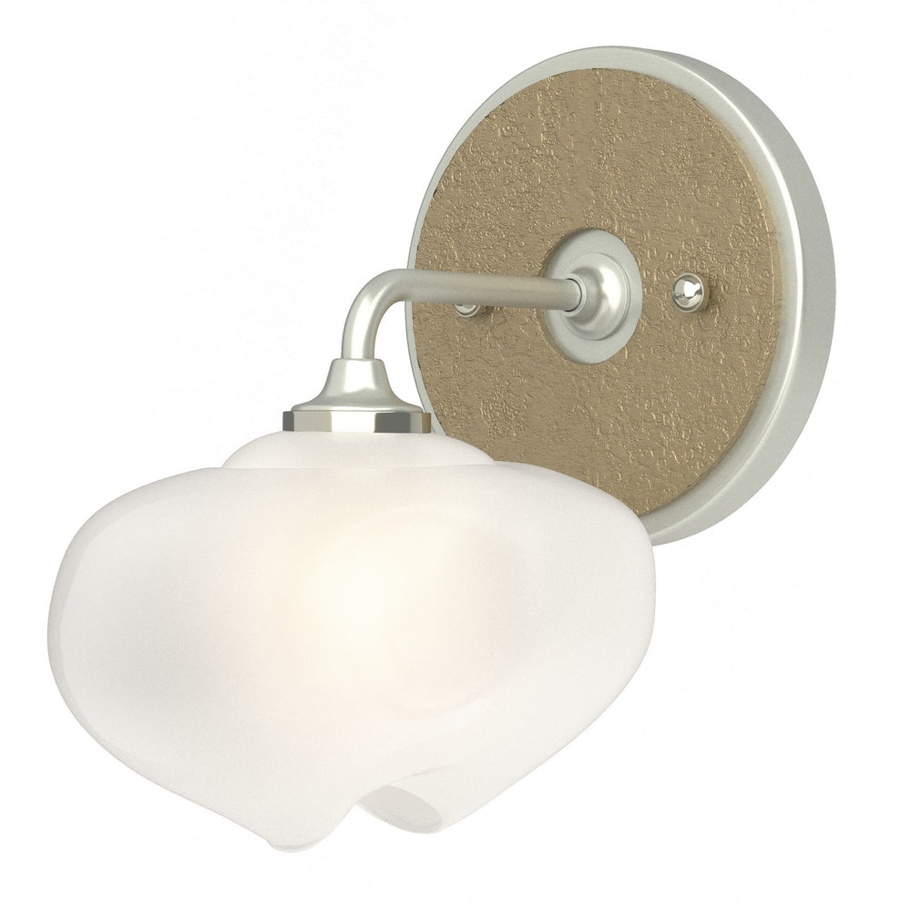 Hubbardton Forge - One Light Bath Sconce - Ume - Vintage Platinum- Union Lighting Luminaires Decor