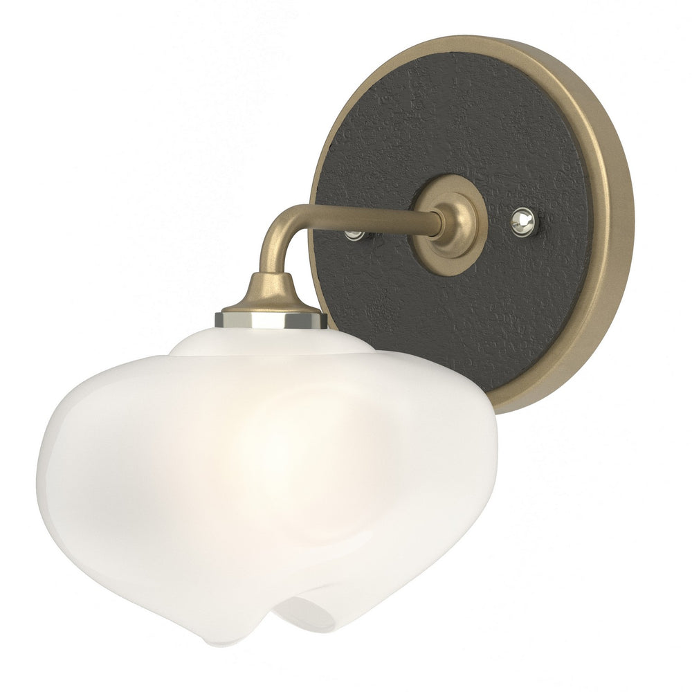 Hubbardton Forge - One Light Bath Sconce - Ume - Soft Gold- Union Lighting Luminaires Decor