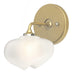 Hubbardton Forge - One Light Bath Sconce - Ume - Modern Brass- Union Lighting Luminaires Decor