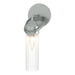 Hubbardton Forge - One Light Bath Sconce - Bow - Vintage Platinum- Union Lighting Luminaires Decor