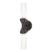 Hubbardton Forge - Two Light Bath Sconce - Bow - Oil Rubbed Bronze- Union Lighting Luminaires Decor