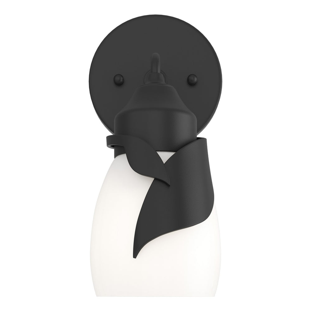 Hubbardton Forge - One Light Bath Sconce - Lapas - Black- Union Lighting Luminaires Decor