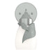 Hubbardton Forge - One Light Bath Sconce - Lapas - Vintage Platinum- Union Lighting Luminaires Decor