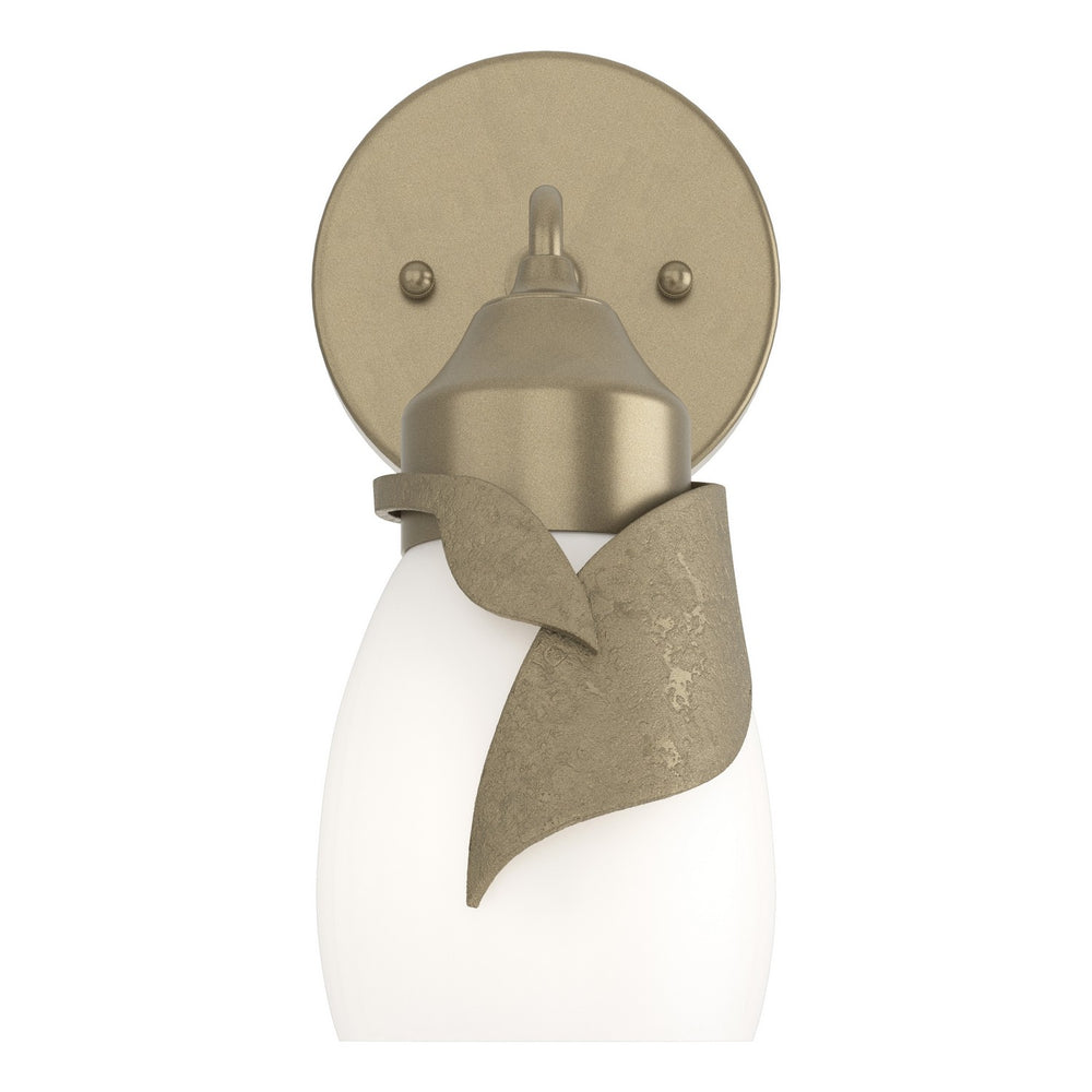 Hubbardton Forge - One Light Bath Sconce - Lapas - Soft Gold- Union Lighting Luminaires Decor