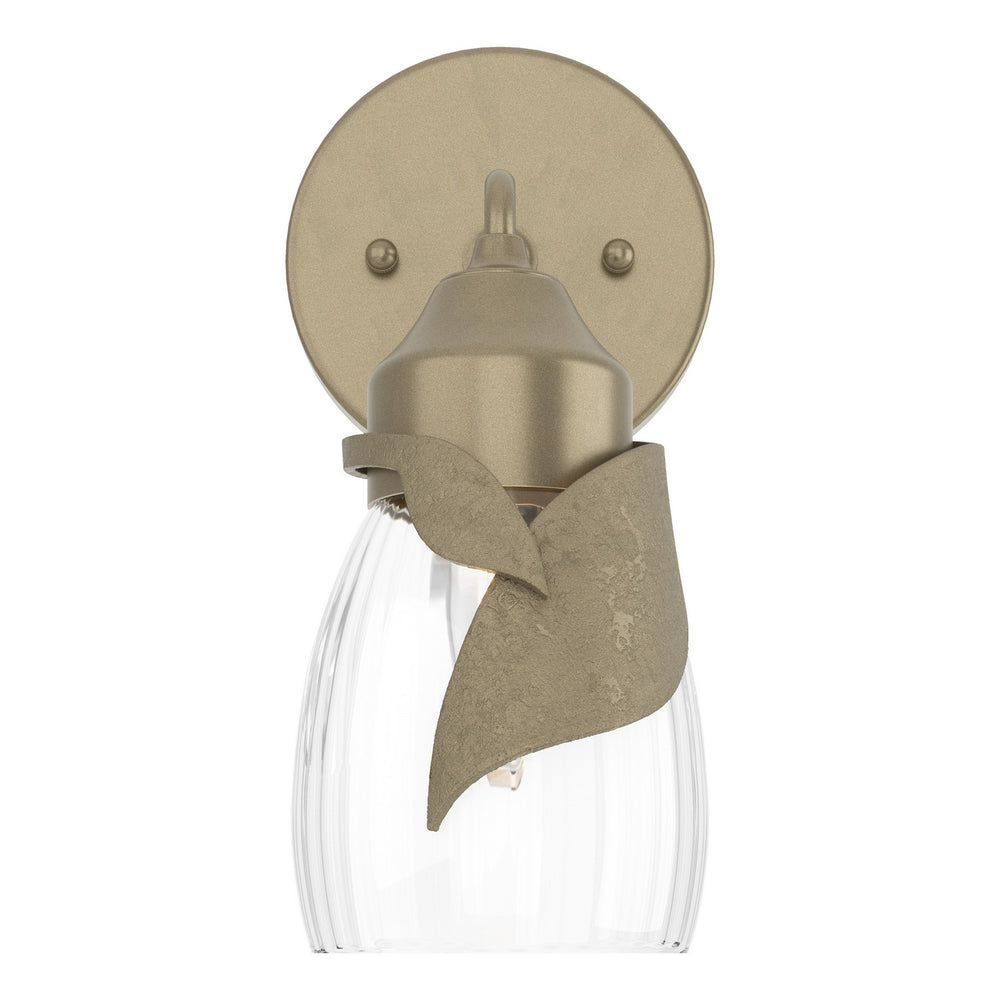 Hubbardton Forge - One Light Bath Sconce - Lapas - Soft Gold- Union Lighting Luminaires Decor