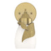 Hubbardton Forge - One Light Bath Sconce - Lapas - Modern Brass- Union Lighting Luminaires Decor