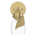 Hubbardton Forge - One Light Bath Sconce - Lapas - Modern Brass- Union Lighting Luminaires Decor
