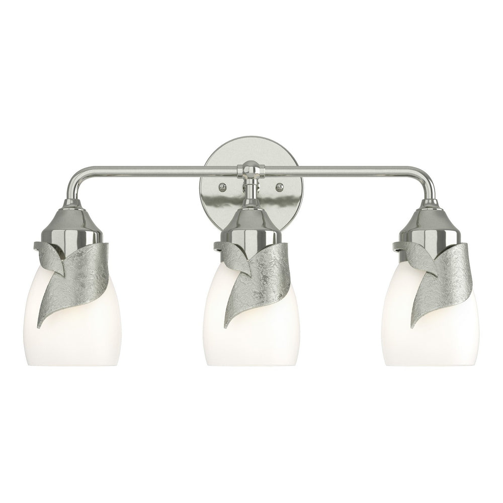 Hubbardton Forge - Three Light Bath Sconce - Lapas - Sterling- Union Lighting Luminaires Decor