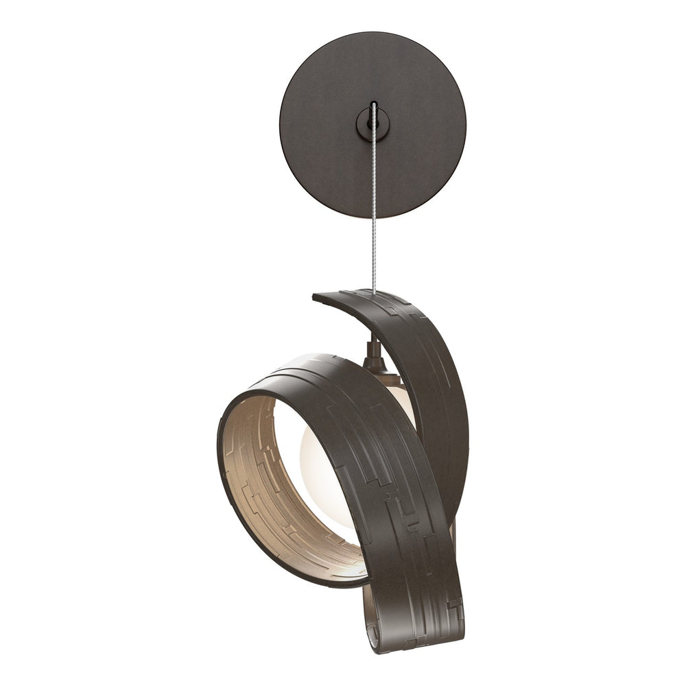 Hubbardton Forge - LED Wall Sconce - Riza - Bronze- Union Lighting Luminaires Decor