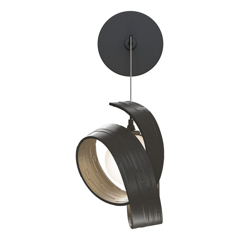 Hubbardton Forge - LED Wall Sconce - Riza - Dark Smoke- Union Lighting Luminaires Decor