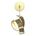 Hubbardton Forge - LED Wall Sconce - Riza - Modern Brass- Union Lighting Luminaires Decor