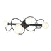 Hubbardton Forge - Four Light Bath Sconce - Olympus - Black- Union Lighting Luminaires Decor