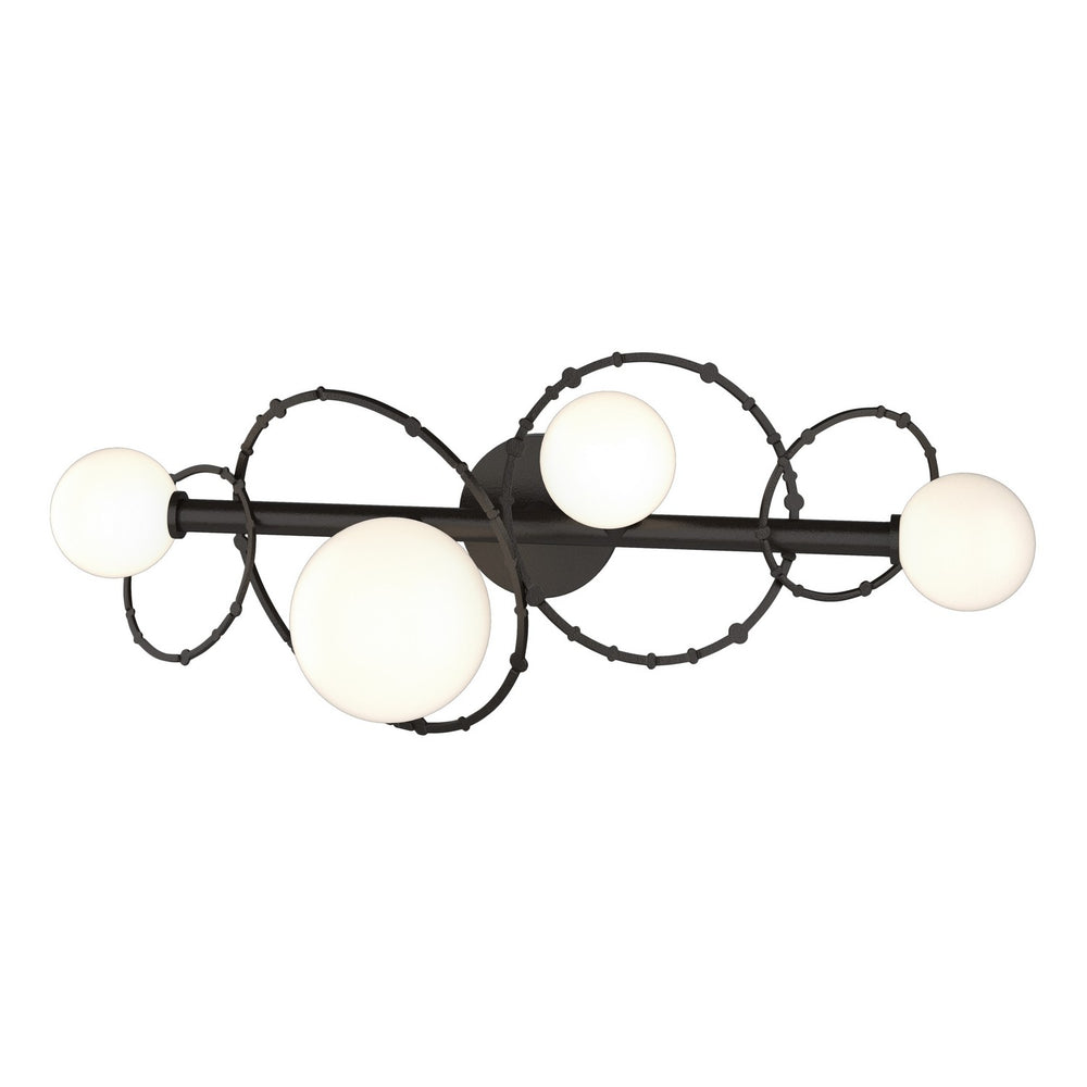 Hubbardton Forge - Four Light Bath Sconce - Olympus - Oil Rubbed Bronze- Union Lighting Luminaires Decor