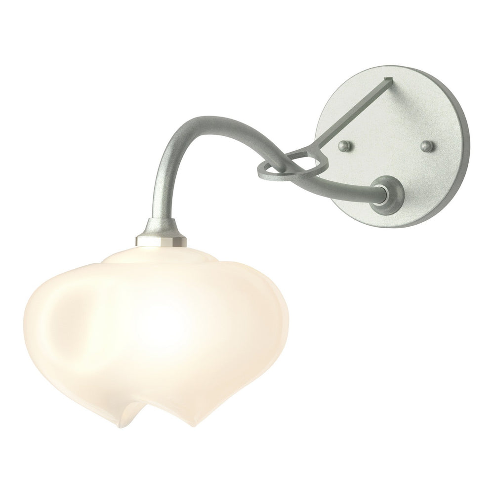 Hubbardton Forge - One Light Wall Sconce - Ume - Vintage Platinum- Union Lighting Luminaires Decor