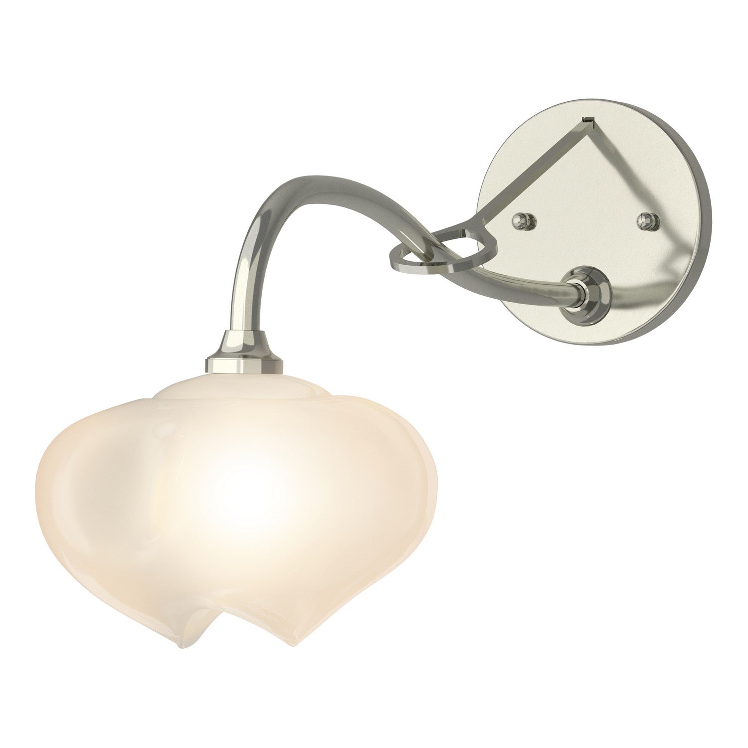 Hubbardton Forge - One Light Wall Sconce - Ume - Sterling- Union Lighting Luminaires Decor