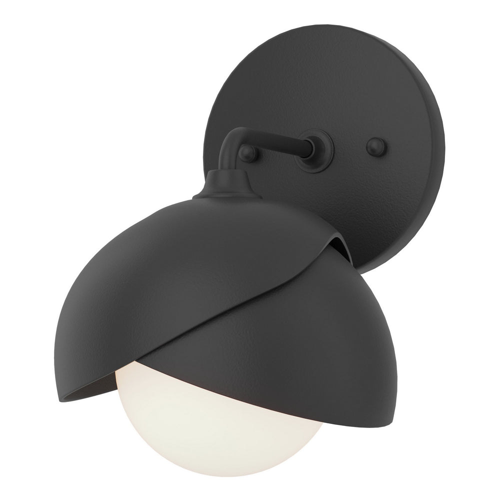Hubbardton Forge - One Light Bath Sconce - Brooklyn - Black- Union Lighting Luminaires Decor