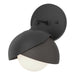 Hubbardton Forge - One Light Bath Sconce - Brooklyn - Black- Union Lighting Luminaires Decor