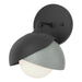 Hubbardton Forge - One Light Bath Sconce - Brooklyn - Black- Union Lighting Luminaires Decor