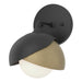 Hubbardton Forge - One Light Bath Sconce - Brooklyn - Black- Union Lighting Luminaires Decor