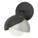 Hubbardton Forge - One Light Bath Sconce - Brooklyn - Black- Union Lighting Luminaires Decor