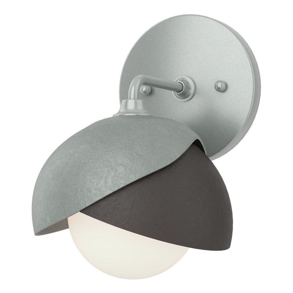 Hubbardton Forge - One Light Bath Sconce - Brooklyn - Vintage Platinum- Union Lighting Luminaires Decor
