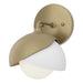 Hubbardton Forge - One Light Wall Sconce - Brooklyn - Soft Gold- Union Lighting Luminaires Decor