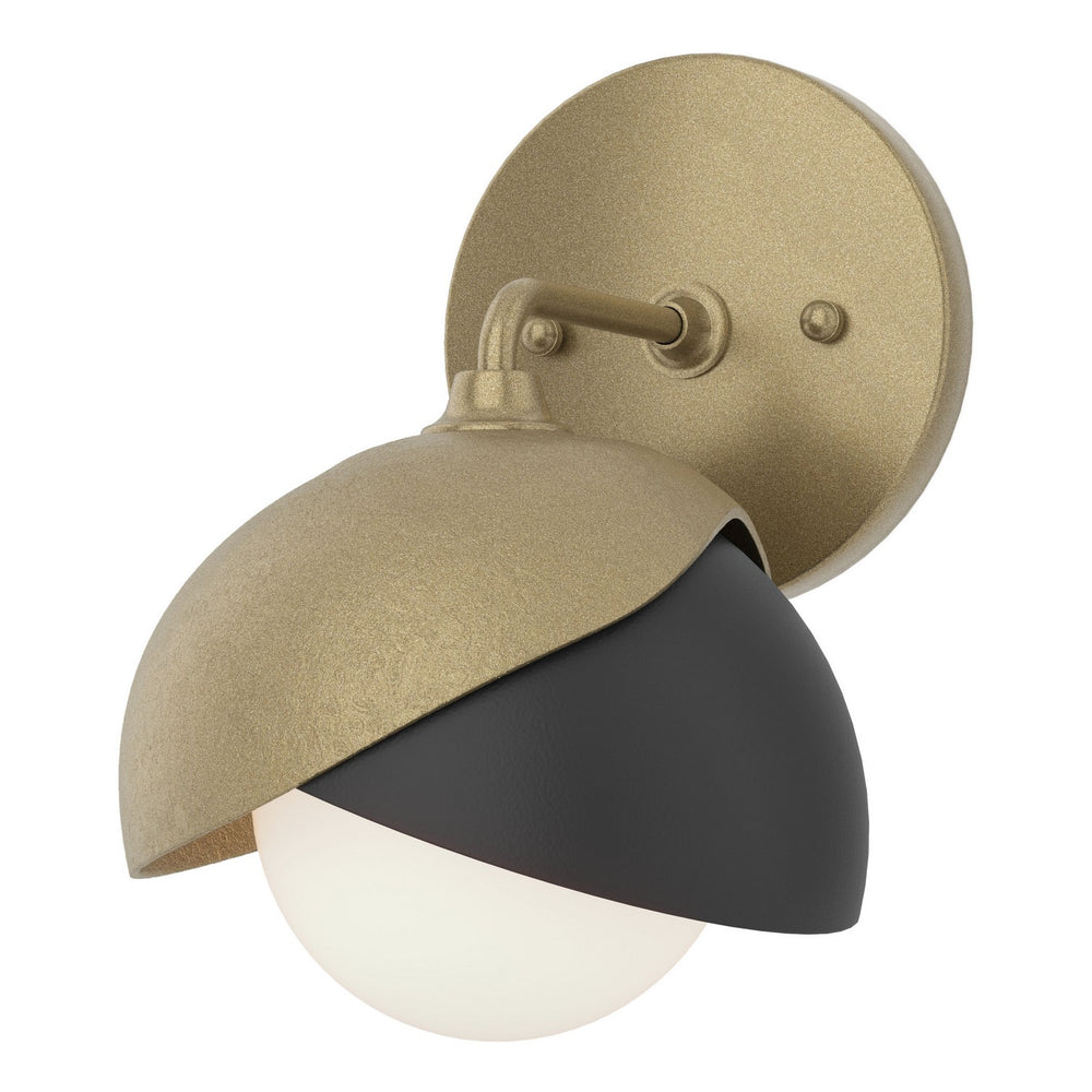 Hubbardton Forge - One Light Bath Sconce - Brooklyn - Soft Gold- Union Lighting Luminaires Decor
