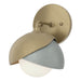 Hubbardton Forge - One Light Bath Sconce - Brooklyn - Soft Gold- Union Lighting Luminaires Decor