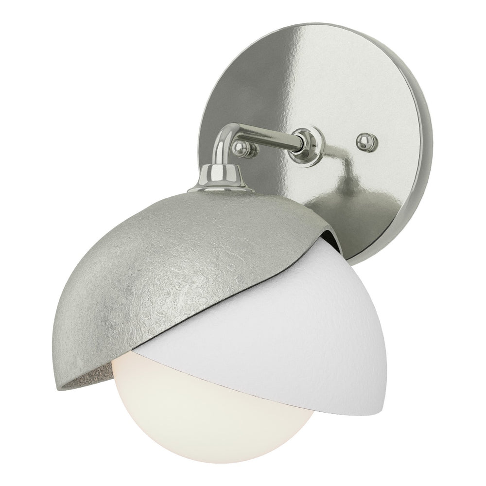 Hubbardton Forge - One Light Wall Sconce - Brooklyn - Sterling- Union Lighting Luminaires Decor