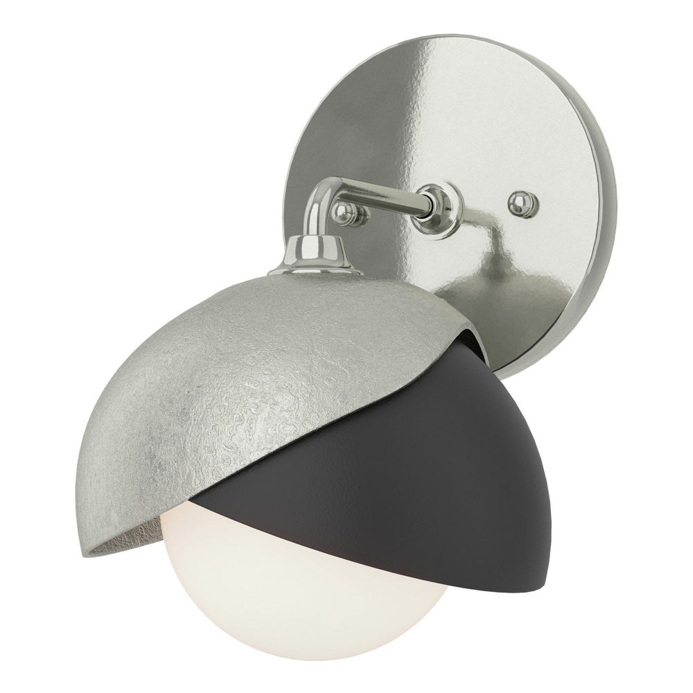 Hubbardton Forge - One Light Bath Sconce - Brooklyn - Sterling- Union Lighting Luminaires Decor