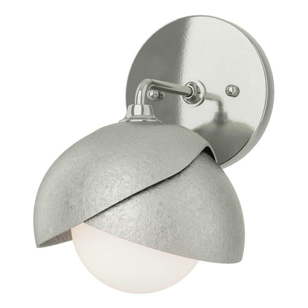 Hubbardton Forge - One Light Bath Sconce - Brooklyn - Sterling- Union Lighting Luminaires Decor
